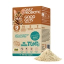 Meowbiotics Good Guts for Cats Probiotic Powder, 11 Probiotic Strains, 2 Prebiotice, 5 Digestive Enzime pentru suport digestiv, Ton Aroma, Probiotice pentru pisici, Indoor & Outdoor (30 Days)