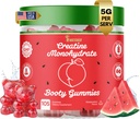 Prima creatie din lume Monohidrat + Keto ACV Booty Gummies Supliment pentru femei - 5000mg Creatina plus 1000mg ACV - Constructor de glute, talie Slimmer, Gym Essentials Femei, Sugar Free (120 Ct Pepene verde)
