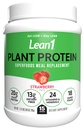 Lean1 Plant Pe bază de praf de proteine, Înlocuire masă, aromă de căpșuni, 15 servire