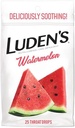 Luden's Soothing Throat Drops, Pepene verde, 25 ct (Pachet de 1)
