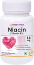 Generic Nutraceuticals Niacin 14mg Vitamina B3 cu Inositol 50mg Supliment - 60 Veg Capsule