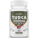 TUDCA Suplimente hepatice 2000mg - Sare puternice Bile Suport de detoxifiere hepatică & Curățenie - Ficat și vezica biliară Sănătate Formula-Easy to Swallow Tablets-30 zile Aprovizionare