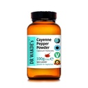 DR WAKDE lui Cayenne Pepper Powder (Capsicum frutescens) - 100g (3.5oz) 