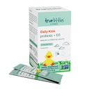 Adevărat Grace True Littles - 30 Pachete de stick individuale - copii - Daily Probiotic + Vitamina D3 pentru sănătate imună și digestivă - Gluten, soia și lactate gratuit - 30 Serviri