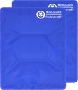 Koo-Care pachet mare flexibil de gheață Gel pentru leziuni Reutilizabil cald rece compresa - potrivit pentru umăr braț, spate, Hip, genunchi, Shin, picioare durere de relief, Umflare, terapie fizică (L, 11" x 14") Cutie cu 2 flacoane