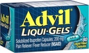 Advil Liqui-Gels 80 Liqui-Gels (Pachet de 3)