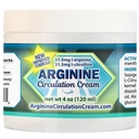 Crema de circulatie Arginine 4 oz - Mentol, L Arginine & L Lotiune de citrulină - Suporturi Sanatos picior si fluxul de sange corp - produse de familie intreaga