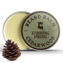 Balsam viking de barbă pentru bărbați - Frunze în balsam de barbă - Balsam stiling Made with naturally Derived Beard Butter, Argan & Jojoba Oils (2 Ounce (Pack of 1), Cedar Scent)