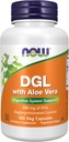 ACUM Alimente Suplimente, DGL cu Aloe Vera (Licorice deglicirit) Supliment alimentar, capsule de 100 Veg