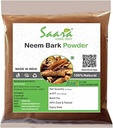 Neem Bark Powder Neem Chhal Powder, Utile în Oboseală, Boli ale pielii, Suplimentul de vitamine,100gm