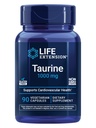 Extensie de viaţă Taurină, Supliment pur cu acid amino-amino-acid, Inimă, ficat şi creier de sănătate, Longevitate, musculare şi exerciţii fizice, doză de 1000 mg, Non-GMO, Gluten-Free, Vegetarian, 90 Capsule vegetariene
