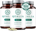 Qualia NAD Supliment  Îmbătrânire optimizată, energie, focalizare. Ingrediente Elite NAD+ Booster: Nicotinamidă Ribozidă (NIAGEN,) Niacin, Niacinamidă (3 luni de aprovizionare)