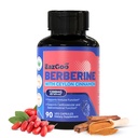 Premium Berberine Supliment 1200mg cu Ceylon Scorțișoară - 90 capsule Vegane - Berberine HCL Supliment non-GMO Gluten gratuit, Suport imun