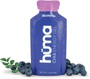 Huma Chia Energy Gel, Afine, 12 Gels - Premier Sports Nutrition for Endurance Exercice