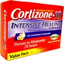 cortizona 10 Maxime Strenght Intensive Vindecare 1% hidrocortizon Anti Itch Cream Două tuburi 20z, Total 4 oz