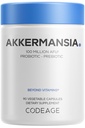 Codeage Akkermansia Muciniphila Supliment Probiotic - 3-Month Aprovizionare Akkermansia & Cicoare Inulin - Zilnic Synbiotic Probiotic Root - 100 Milioane AVU - Gluten-Free - 90 capsule