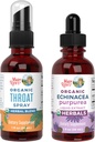 MaryRuth Organics Ghroat Spray (neflavurat) & Echinacea Purpurea picături 