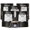 Mai bine Alt Pure Himalayan Shilajit Resin Pack de 5 grad de aur de mare potenta 375 Serviri pentru energie Boost & Immune Support, 85 + Trace Minerale, 75% + Acid fuzelian, cu Lab Raport,400 mg
