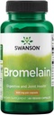 Swanson Concentraţie maximă Bromelain 1200 Gdu 500 Milligrame 60 Capsule Veg Enzime