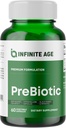 INFINITE Age Capsule prebiotice, 60 Conte - Premium FOS Pre-biotic Fiber Supliment cu Cicoare și Acacia - Digestive Health for Men Women