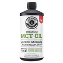 100% Nucă de cocos MCT lichid ulei - MCT ulei C8 C10 pentru susţinerea energiei mentale şi focalizare suport mare pentru Smoothies Salads cafea & More - Palm gratuit Vegan Keto & Paleo Prieteni 60+ Serviri (32 Fl Oz)