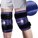 2 Ice Pack pentru Genunchi de relief durere, gel reutilizabil Ice Wrap pentru leziuni, Umflare, Chirurgie de înlocuire genunchi, Cold Compress Terapie pentru Artrită, Menisc Tear și ACL, albastru