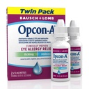 Opcon-A Alergie picături ochi, antihistaminice și înroșire relief pentru mâncărimi, ochi roșii, Soothes iritație de la Polen, Ragweed, iarbă, parul animal și Dander Formula dovedit clinic, 0.5 Fl Oz (Pachet de 2)