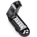 DEPAD Pill Cutter Splitter pentru tăiere pastile multiple, ajustabil Pilula Cutter Splitter pentru pastile mici și mici cu aliniere exactă, pentru tablete mici sau mari cu lamă de siguranță Sharp
