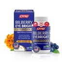 Bilberry Eyebright Extract de aur - pentru oboseală și vedere încețoșată - Vitamine de ochi cu luteină afine și Suplimente Zeaxanthin pentru Claritatea ochilor - Halal - 60 capsule