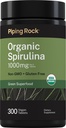 Piping Rock Organic Spirulina 