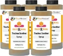Trachea Soother Syrup 5PAK Hound Honey - Natural Herbal Remedy pentru simptome de trahee colapsat - gust bun - ușor de administrat (5 fl oz/ea)
