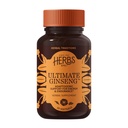 Herbs Etc. Ultimate Ginseng Softgels - Suport Activitatea Fizica Continua - Ajuta Sanatatea Creierului - Sprijina Rezistenta zilnica pentru Activitatea Fizica si Intelectuala - Gluten-Free - 30 Softgels (30 Serviri)