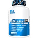 EVL L-Carnitina Supliment pentru suport pierdere in greutate - L Carnitina Tartrat pentru energie Cellular Focus Rezistenta si Fat Burning Suport - Stimulant Free Amino Acid pentru Metabolism gras (120 Serviri)