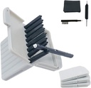 Ajutor auditiv Wax Guards Filtrari Cerumen Stop Trape de ceară pentru Phonak, Unitron, Widex SIDA pentru auz Curățare cu Curățare Unelte kit de pensulă și Carry case 3Packs/24 filtre