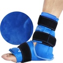 Atsuwell Ankle Ice Pack Wrap, Reusable Ice Pack pentru Ankle, Large Gel Cold Pack picior pentru compresie rece, Flexible Heel Gel Pack pentru bărbaţi Femei, Relaxare