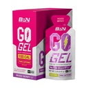 NUTRIŢIE DE PERFORMANŢĂ BARE, BPN Go Gel Endurance, 24g de carbohidraţi şi 100 calorii per ambalaj, gel Vegan + gluten free running, 10 ambalaje cu un singur serviciu, Berry mixt cofeinat