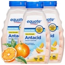 Antiacide Comprimate de zahăr fără concentraţie extra, cremă portocalie, carbonat de calciu 750 mg, 90 fiecare (Pachet de 3)