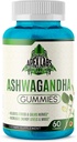 Ashwagandha Gummies - 60 Count - Mixed Berry, KSM-66, Vegan, Plant based, Non-GMO, Gluten-Free & Gelatină Relax gratuit