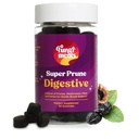 Ciuperci Super Prune - Supliment de ciuperci de ciuperci - Turkey Tail Ciuperci, Fiber, Rubarb, Prune, Ghimbir, Mușețel - Decolorare, Constipație Relief (30 de gume de ciuperci)