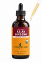 Herb Pharm Asian (Panax) Ginseng Extract lichid pentru energie și suport de rezistență - 4 Ounce