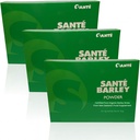 3 Cutii de Sante Orz pur Noua Zeelandă Amestec cu Stevia - cutie mare 30 Sachete Total 90 grame
