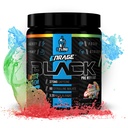 EFlow Nutriție Enraje negru mare Stimulant Pre Workout Supliment - Preworkout Pulbere la stimularea energiei, pompe și putere - 4 arome (30 Servings) (Gummy nostru)