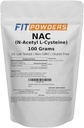 NAC pulbere N-Acetil L-Cysteine pulbere Scoop Inclus (100 Gram)