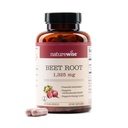 NatureWise capsule rădăcină de sfeclă 1325 mg cu rădăcină de sfeclă organică - Booster oxid de azot pentru Circulație și suport de sănătate cardiacă - Vegan, gluten-free, non-GMO - 120 capsule[ 60 zi de aprovizionare]