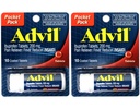 2 Cutie de carton Advil Pack Relieiver / Reductor de febră Ibuprofen 200 mg - 10 comprimate filmate PER Pachet (20 comprimate totale)