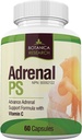 Oboseală suprarenală Supliment de suport cu Premium Rhodiola Rosea Extract de Herb, L-Tyrosine, Panax Ginseng, Sfântul Basil - PS Cortisol Gland Complexul pentru sănătate Ineficiență de energie