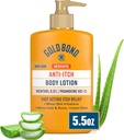 Gold Bond Mededed Anti-Itch Body Lotion 5.5 oz, Steroid gratuit, Rapid Acting Mâncărime Relief