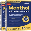 Sumifun Medicate Hot Patches - 30 Conte 5% Mentol Extra Putere Durere Ajutor patch-uri puternic orientate pentru dureri de spate simple, dureri articulare, Stiff Neck, dureri musculare