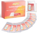 Test de pH vaginal Stripuri cu Swabs sterile, Feminine Health Vaginal pH Test Strips Kits, Vaginal PH Balanță și test de infecție cu dungi, individuale ambalate BV Stripuri de testare pentru femei, 10 Bags