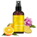 Șapte Minerale, Articulații de magneziu Fericit Spray - SUA puternic amestec de ulei de magneziu Made cu uleiuri esențiale (Turmeric, Ginger și Orange) - Ebook gratuit Inclus (4 fl oz)